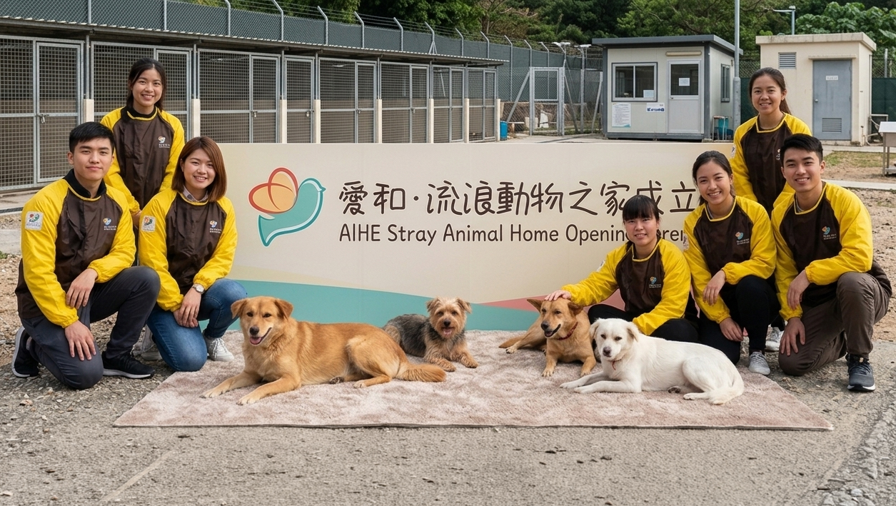 流浪動物之家成立了